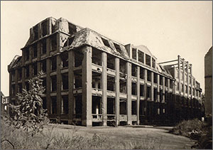1947 Angulus-Patos Schuhfabrik in der Ohmstrasse 48 in Frankfurt am Main