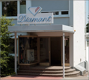 Diamant Schuhfabrik in Bad Soden am Taunus.