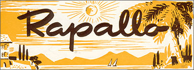 1956 Logo Rapallo von Erich Dittmann